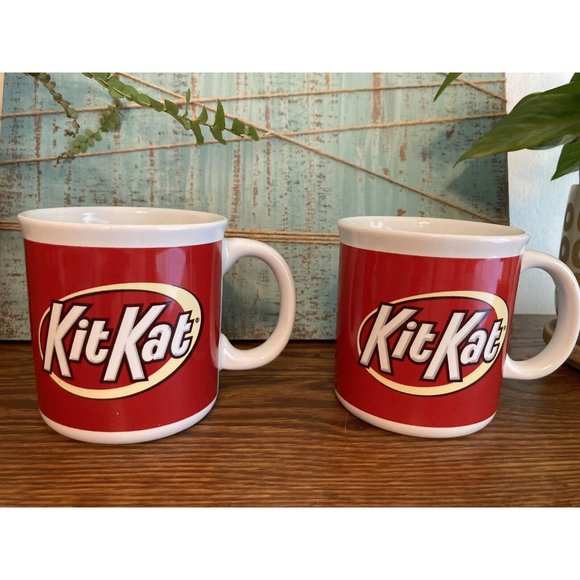Galerie Kitchen Kitkat Coffee Mugs Set Of 2 By Galeriehershey Kit